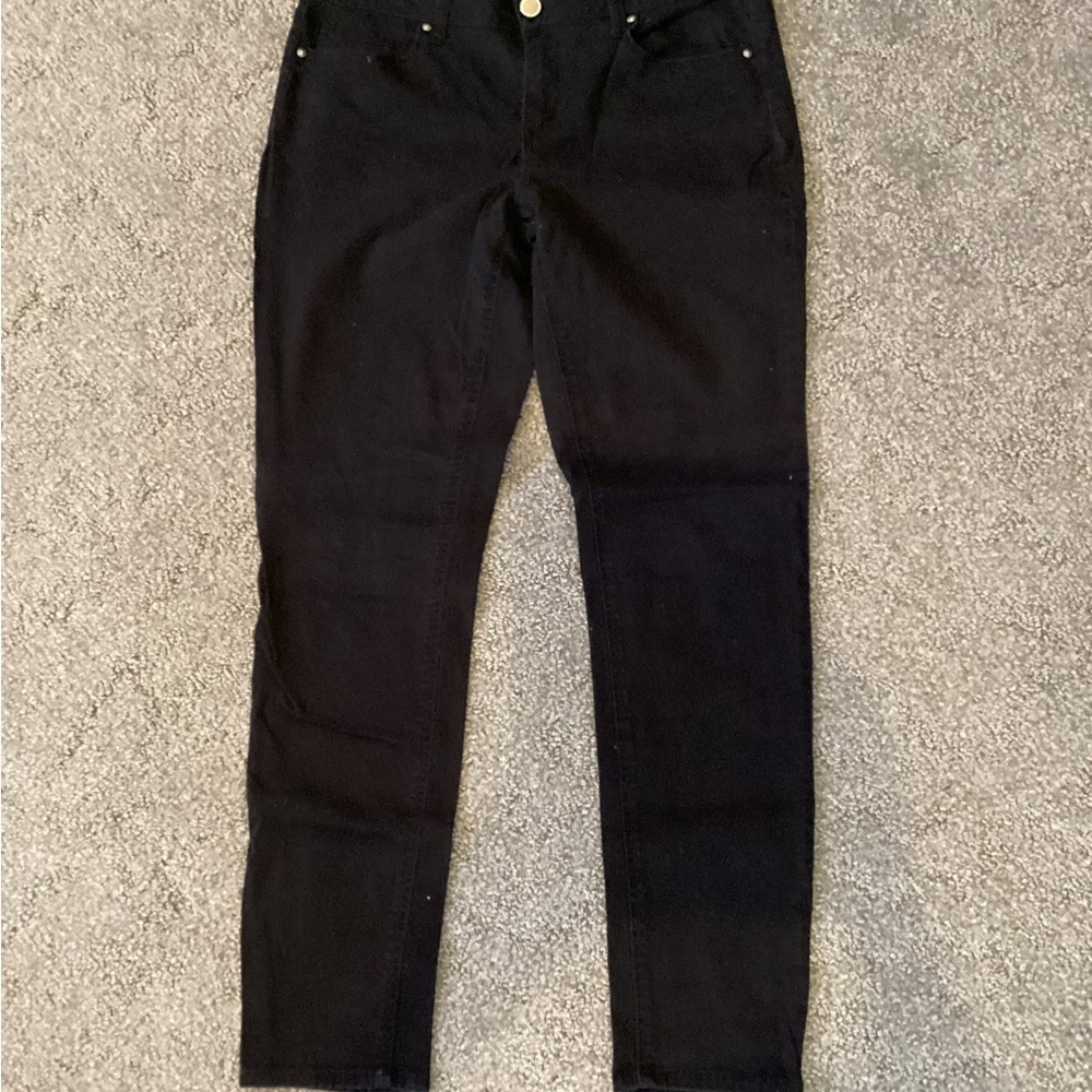 Elegant Black Women's Straight Leg Pants